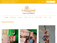 Tablet Screenshot of lifeisgrand.com